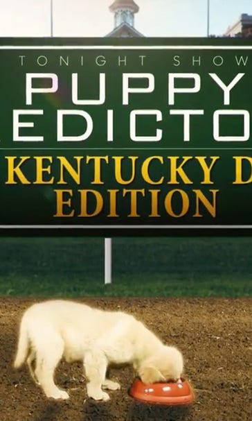 Puppies predicted the Kentucky Derby winner on 'The Tonight Show'